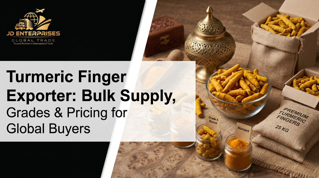 Turmeric Finger Exporter: Bulk Supply, Grades & Pricing for Global Buyers